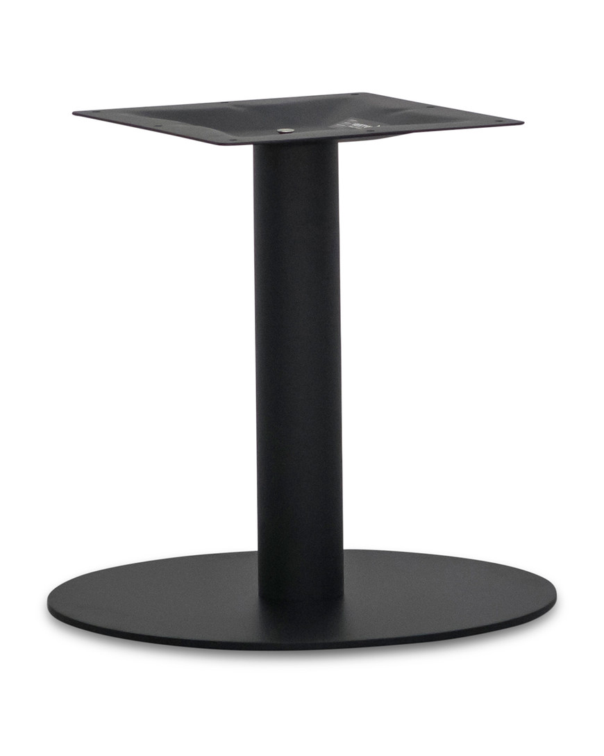 Hydra Round Coffee Table Base - 45Cm, Black