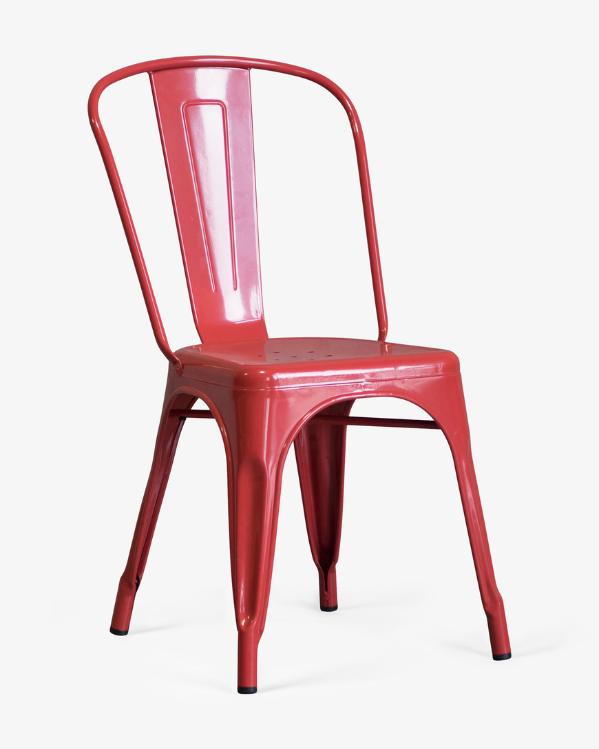 Tolix Replica Chair - Red