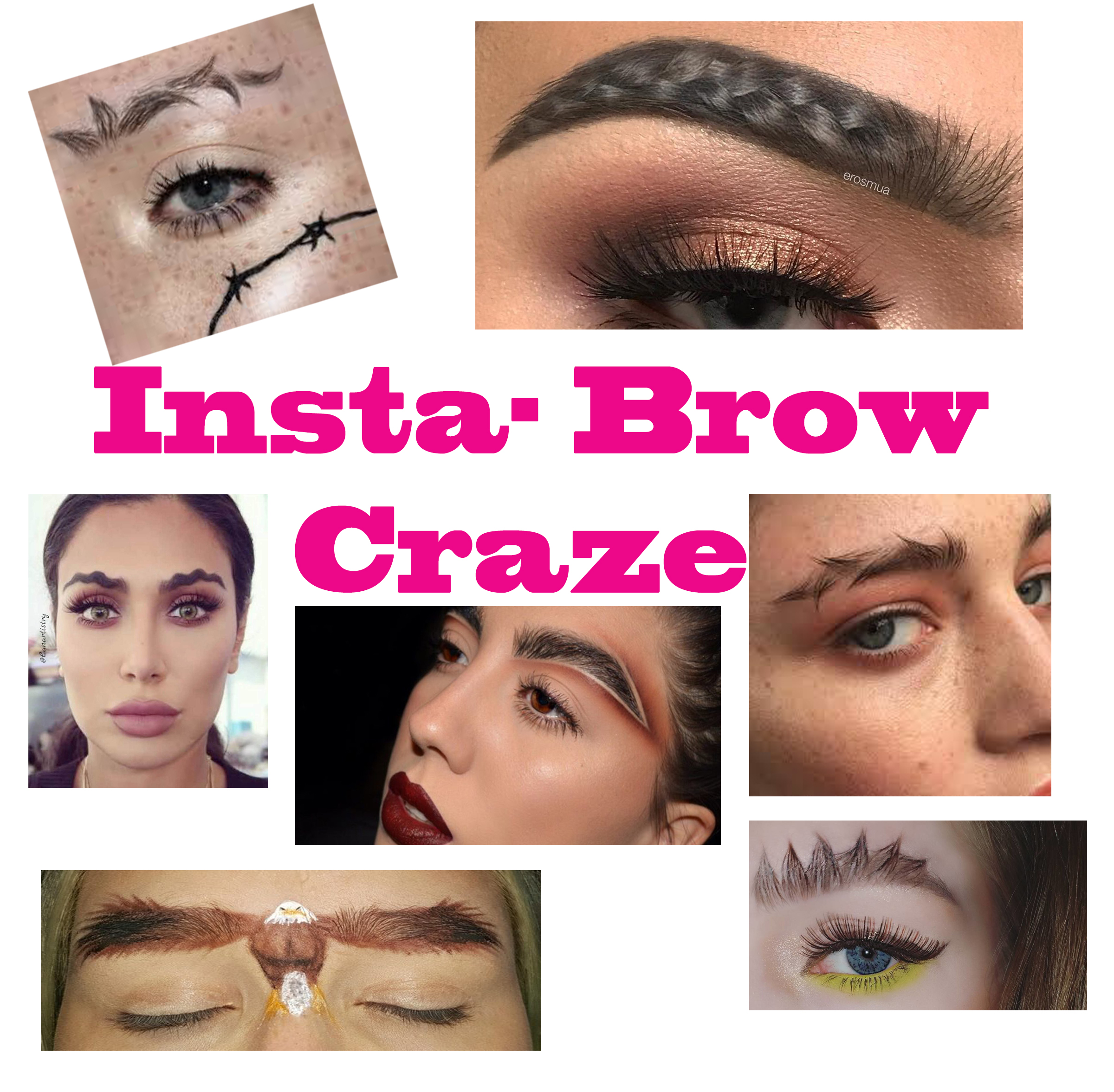 The Craziest Eyebrow Trends