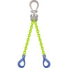 EDOSL High Visibility Alloy Chain Sling by all-Aloy a Western Sling Company Brand