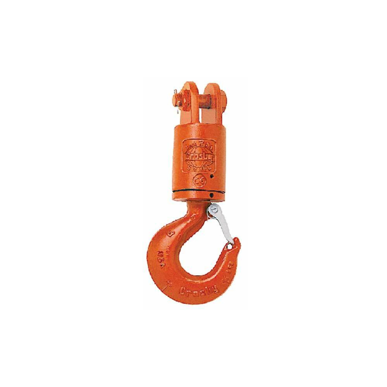 S-1 Crosby Swivel Jaw & Hook with Tapered Roller Thrust Bearing | USA