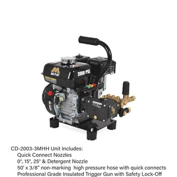 CD-2003-3MHH CD Series Gasoline Direct Drive Cold Water Pressure Washer by Mi-T-M