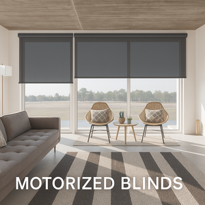 Motorized Solar Shades – Light Filtering Motorized Solar Shades – Light Filtering