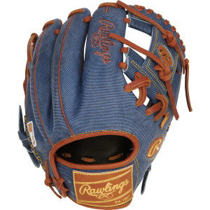 2024 Rawlings Heart of the Hide Pro Label "Denim Edition" 11.5" Infield Baseball Glove, PRO204-2D