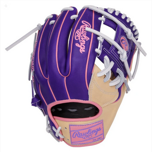 2024 Rawlings Heart of the Hide VIBRANT SERIES 11.5" Infield Baseball Glove, PROR9342CPUP