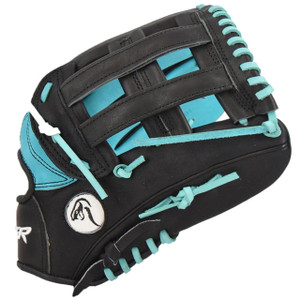 2023 Viper Premium Leather 12.5"-15" Slowpitch Softball Fielding Glove, VIP-H-SL-BLK-LB