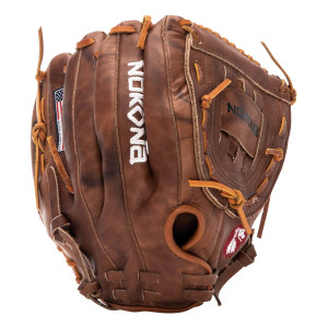 2023 Nokona Walnut 12.5" Infield Fastpitch Softball Glove, W-V1250C