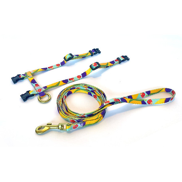 Anipal - Gigi the Gouldian Finch Harness & Lead - Small