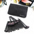 32 professional makeup brush set, facial eye shadow eyeliner foundation blush lip powder liquid cream blending brush (black)