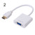1080P HDMI Male to VGA Female Video Converter Adapter Cable for PC DVD HDTV TV