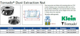 Tornado Dust Extraction Nut