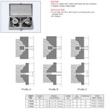 Entry and Passage Door Cutter Set