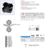 Shaping and Planing Toolheads Stackable