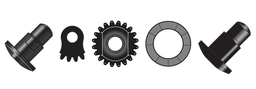 1225094,Felco 250/94 Kit: nut, bolt