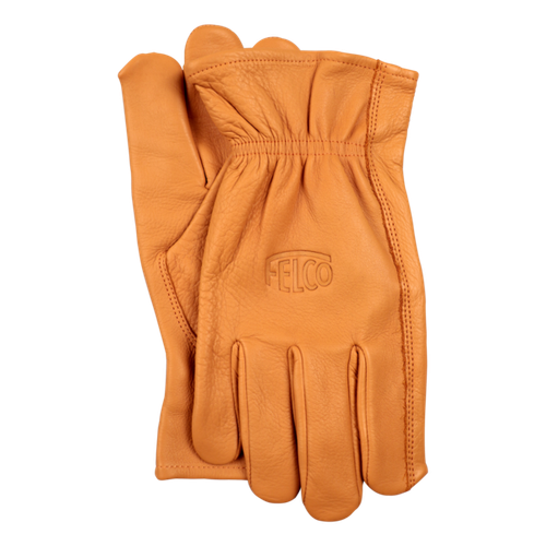 13703WXXL,Felco 703W-XXL Premium cow grain winter gloves, tan puncture resistant, natural color, size XXL