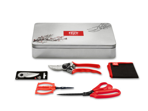 139331,Felco 933-1 Premium Florist box including: FELCO 2 +2/3 + 2/30 + F420 + F455