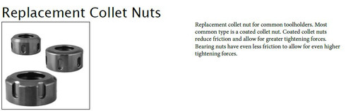 Replacement Collet Nuts
