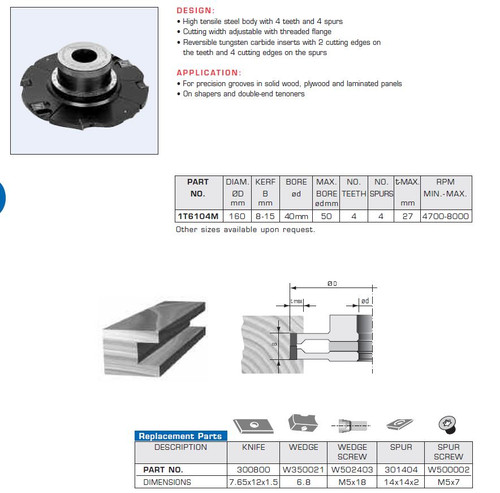 Adjustable Grooving Toolheads with Dial Gauge