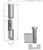 PRECISION CNC TOOLING FS INSERT ROUTER BITS PLUNGING SIZING COMPRESSION SHEAR, RD2535, RD2537