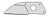 12303,30/3 Blade with washer