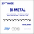 bandsaw blades,1/4" Bi-Metal, Matrix II (.025in)