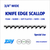 bandsaw blades,3/4" Special Use, Knife Edge Scallop (.020in)
