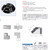 Mitre Joint Toolhead 45 degrees Straight Wing