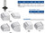 ROUTER BITS INDUSTRIAL QUALITY THUMBNAIL PROFILE BALL BEARING GUIDE FRB67 FRB68 FRB69