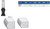 ROUTER BITS INDUSTRIAL QUALITY TRUE BULL NOSE BITS TWO FLUTES R2520 R2521
