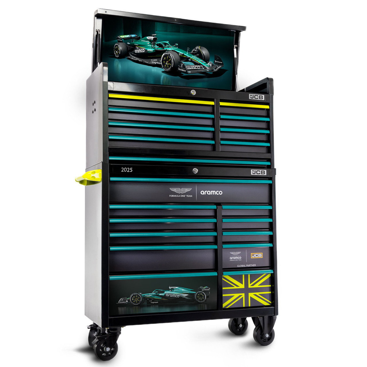 2025 Aston Martin x JCB Roller Tool Chest Stack – Limited Edition