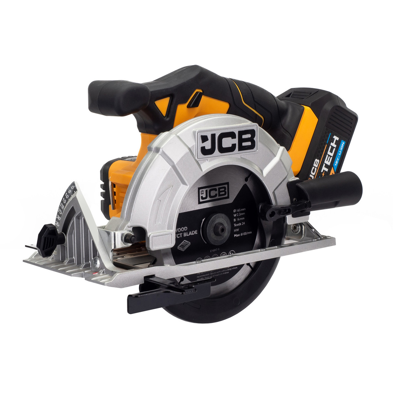 JCB 18V Cordless Circular Saw 5Ah Li ion battery 21 18CS 5X