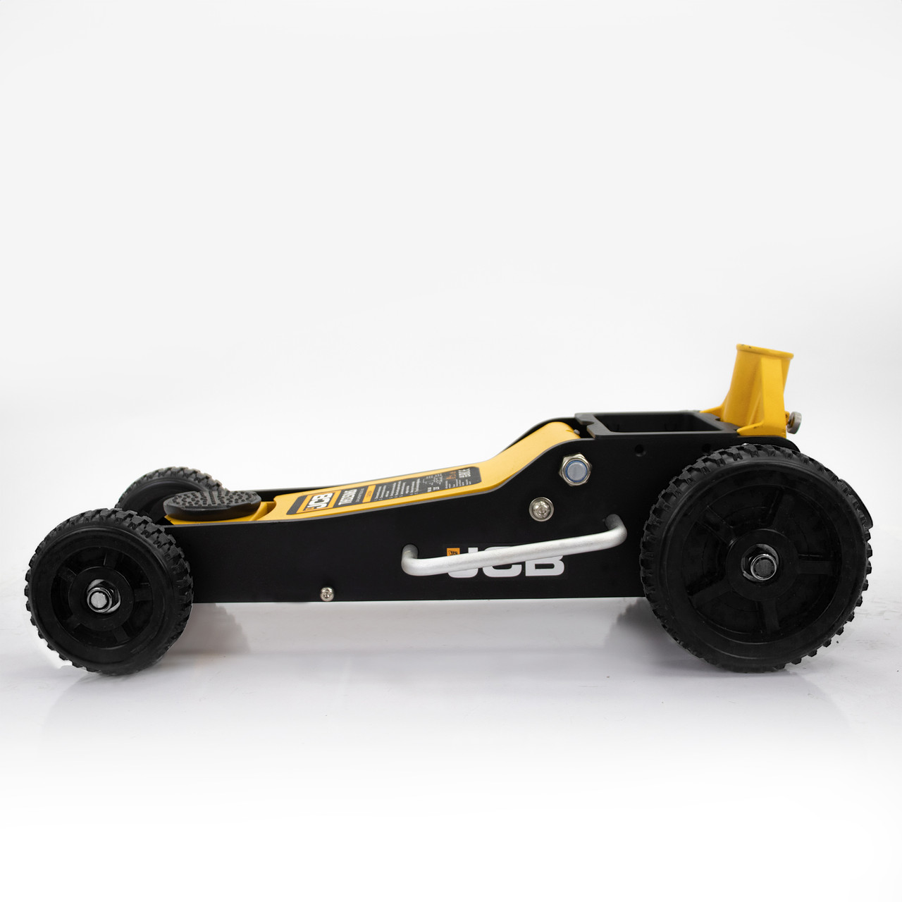 JCB 2.5 Tonne Off-Road SUV Double-Pump Aluminium Trolley Jack