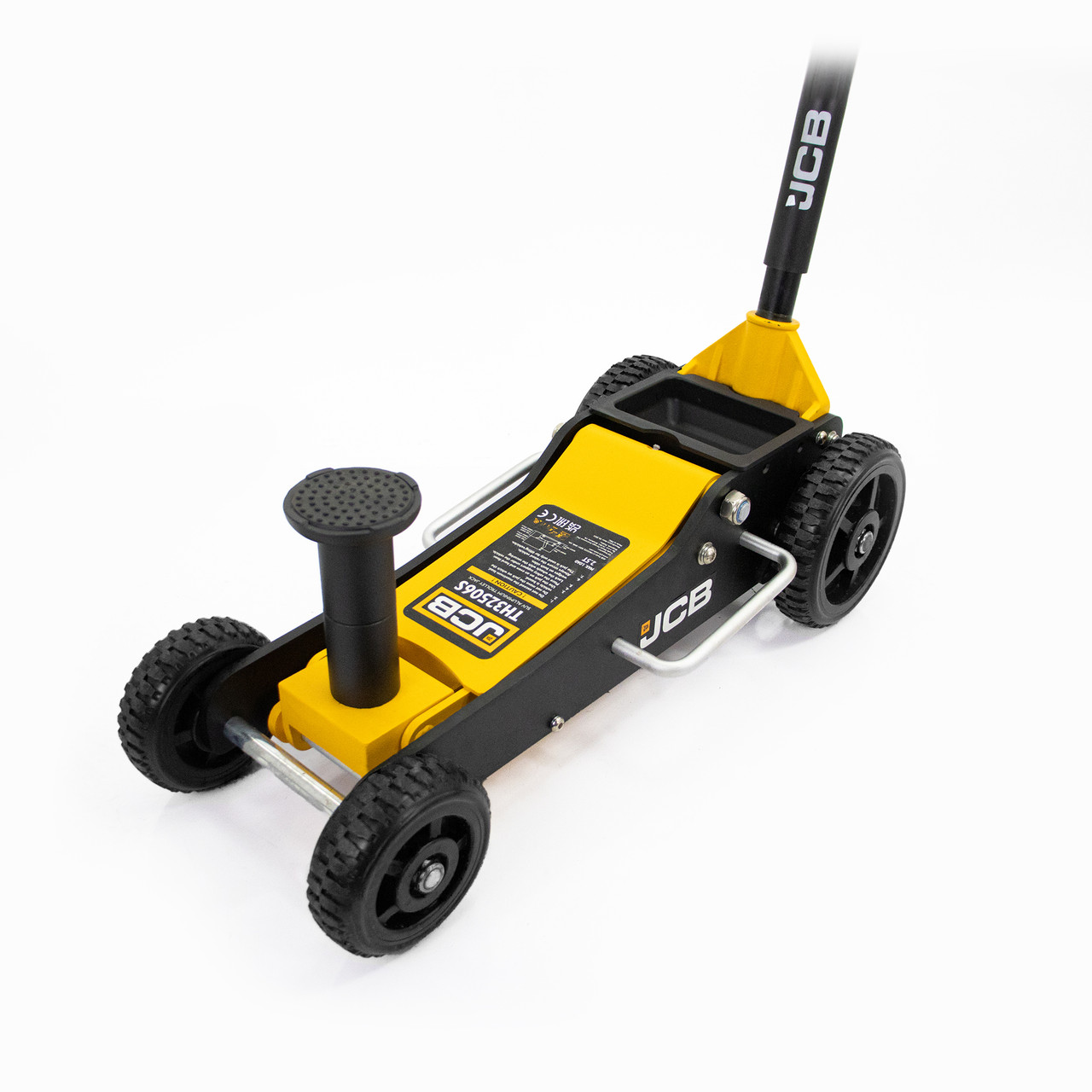 JCB 2.5 Tonne Off-Road SUV Double-Pump Aluminium Trolley Jack