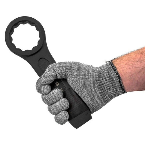 JCB 50mm Single Ring Slogging Spanner, Cr-V Steel | JCB-79350 JCB 50mm Single Ring Slogging Spanner, Cr-V Steel | JCB-79350
