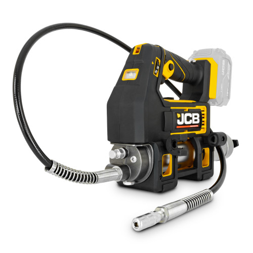 JCB Pro 18V Grease Gun, 300g/min Max Flow, 410 / 455g Capacity, Variable Speed, Up To 10,150psi Pressure (Bare Tool) | JCB-18PGG-VS JCB Pro 18V Grease Gun, 300g/min Max Flow, 410 / 455g Capacity, Variable Speed, Up To 10,150psi Pressure (Bare Tool) | JCB-18PGG-VS