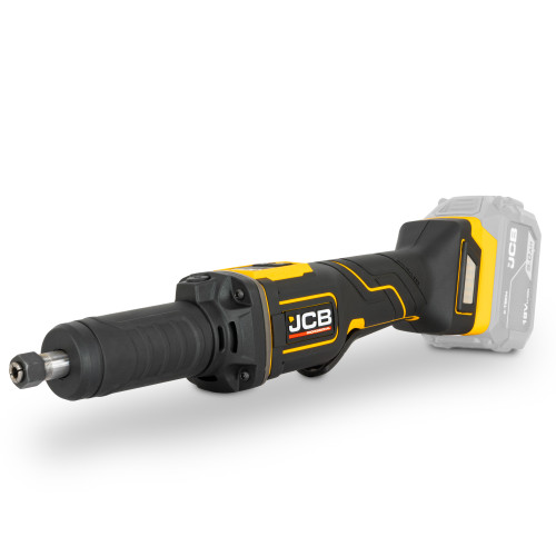 JCB Pro 18V Die Grinder, 6mm (1/4") & 8mm (5/16") Collet, Paddle Switch, Variable Speed Brushless (Bare Tool) | JCB-18PDG-6 JCB Pro 18V Die Grinder, 6mm (1/4") & 8mm (5/16") Collet, Paddle Switch, Variable Speed Brushless (Bare Tool) | JCB-18PDG-6
