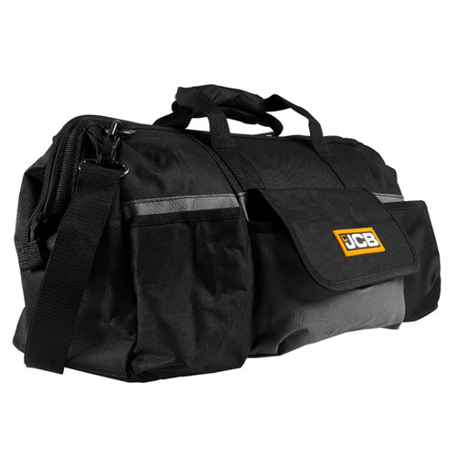 JCB Zipped Power Tool Bag Storage Case, 35 x 11 x 21.5cm