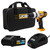 JCB 18V Cordless Drill Driver, 3.0Ah Li-ion Battery & 2.4A Fast Charger Kit, 45nm Torque, 13mm 1/2" Keyless Chuck & Zipped Power Tool Bag