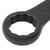 JCB 75mm Single Ring Slogging Spanner, Cr-V Steel | JCB-793754 JCB 75mm Single Ring Slogging Spanner, Cr-V Steel | JCB-793754