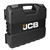 JCB 18V BRUSHLESS COMBI DRILL 2X 4.0AH BATTERY IN W-BOXX 136 WITH 4 PIECE MULTI PURPOSE BIT SET | JCB-18BLCD-4-A - W-BOXX 136