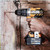 JCB 18V 65Nm Brushless, Variable Speed Combi Drill with 5.0Ah Li-ion Battery & 2.4A Charger | JCB-18BLCD-5X-B