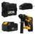 JCB 18V BRUSHLESS SDS ROTARY HAMMER DRILL WITH 4.0AH LITHIUM-ION BATTERY IN W-BOXX 136 POWER TOOL CASE | JCB-18BLRH-4X-W - Main Image