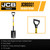 JCB Professional Solid Forged Treaded Garden Spade | JCBDS01