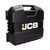 JCB 18V Angle Grinder 2x 4.0Ah battery with 2.4A fast charger in W-Boxx 136 power tool case | 21-18AG-4-WB