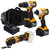 JCB 18V B/L Combi Drill B/L Impact Driver Multi Tool Kit 2x 5.0ah super fast charger in 26" wheeled kit bag | 21-18TPKMT-5