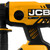 close up shot of JCB brushless rotary hammer drill showing controls and features