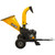 JCB 120mm / 4.72” Heavy-duty Petrol Wood Chipper 457cc, 15hp 4-Stroke, Electric Start | JCB-CH150120PE