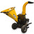 JCB 120mm / 4.72” Heavy-duty Petrol Wood Chipper 457cc, 15hp 4-Stroke, Electric Start | JCB-CH150120PE