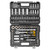 JCB 108 Piece Socket and Bit Set, Chrome Vanadium Steel | JCB-41082-5