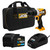 JCB 18V 65Nm Brushless Combi Drill, 4.0Ah Li-ion Battery and 2.4Ah Charger Kit, Variable Speed, 20+3 position & 13mm Keyless Chuck & Zipped Power Tool Bag